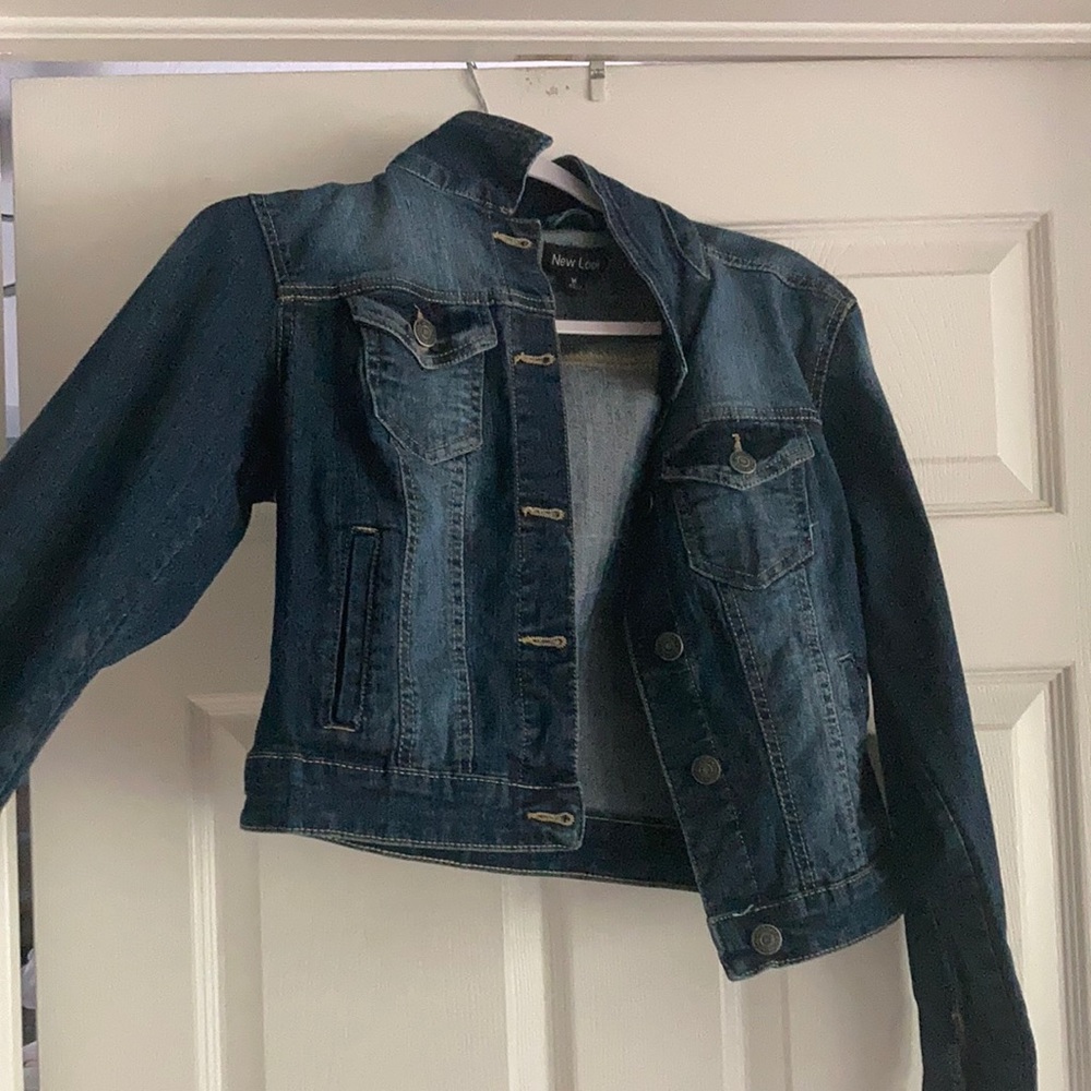 Rue 21 Cropped jean jacket